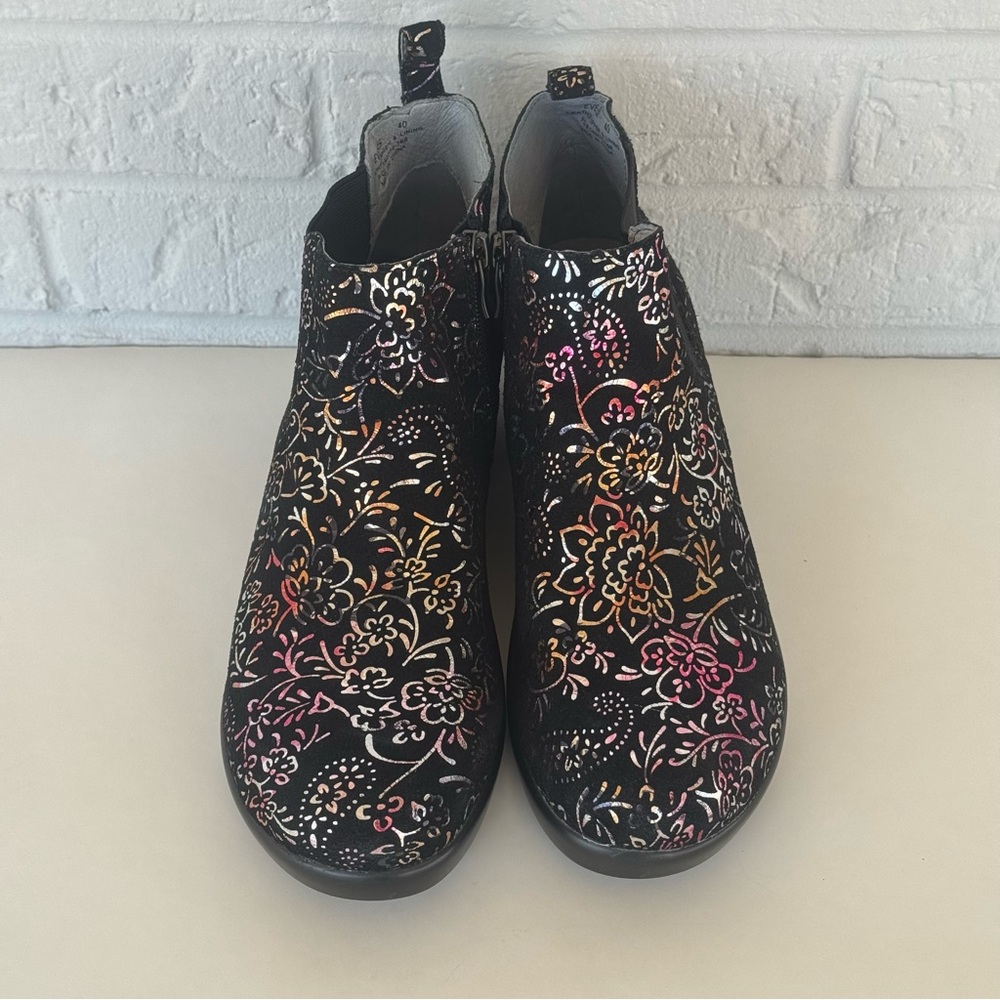 Alegria Ever Metal Sprigs Zip-Up Ankle Boots Women's 40 / 9.5 - Picture 7 of 14